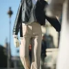 Pants | Straight Leg Pants-Dynamite Sofia Pleated Straight Leg Pants Brown