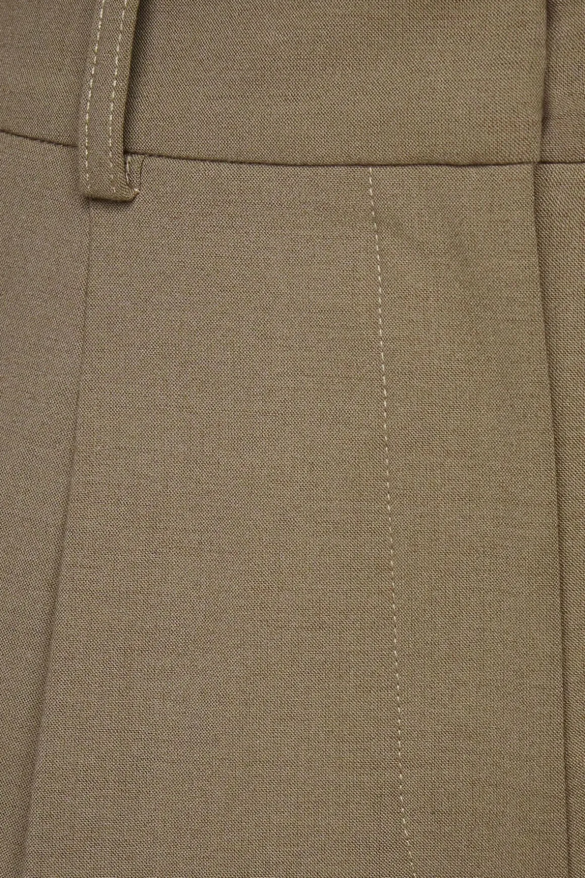 Pants | Matching Sets-Dynamite Sofia Pleated Straight Leg Pants Brown