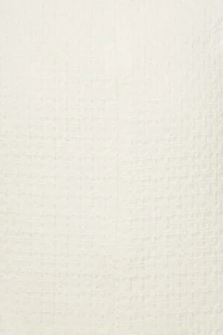 Dresses & Jumpsuits | Mini Dresses-Dynamite Square Neck Tweed Mini Dress White