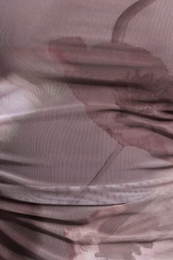 Tees & Tanks | Tees & Tanks-Dynamite Stella Long Sleeve Mesh Top Pink