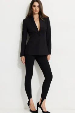Pants | Leggings-Dynamite Stirrup Leggings Black