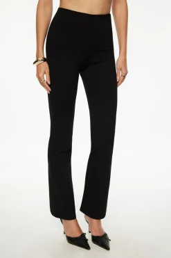 Pants | Straight Leg Pants-Dynamite Straight Leg Pants Black