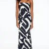 Dresses & Jumpsuits | Midi & Maxi Dresses-Dynamite Strapless Satin Maxi Slip Dress Black