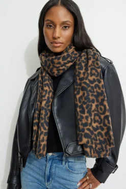 Cold Weather-Dynamite Super Soft Scarf Brown