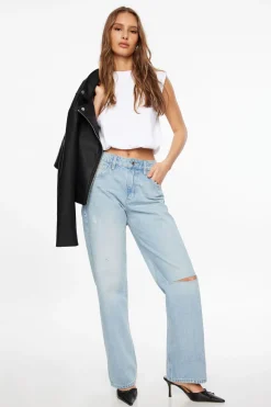 Tees & Tanks | Tees & Tanks-Dynamite Tae Bubble Crop Top White