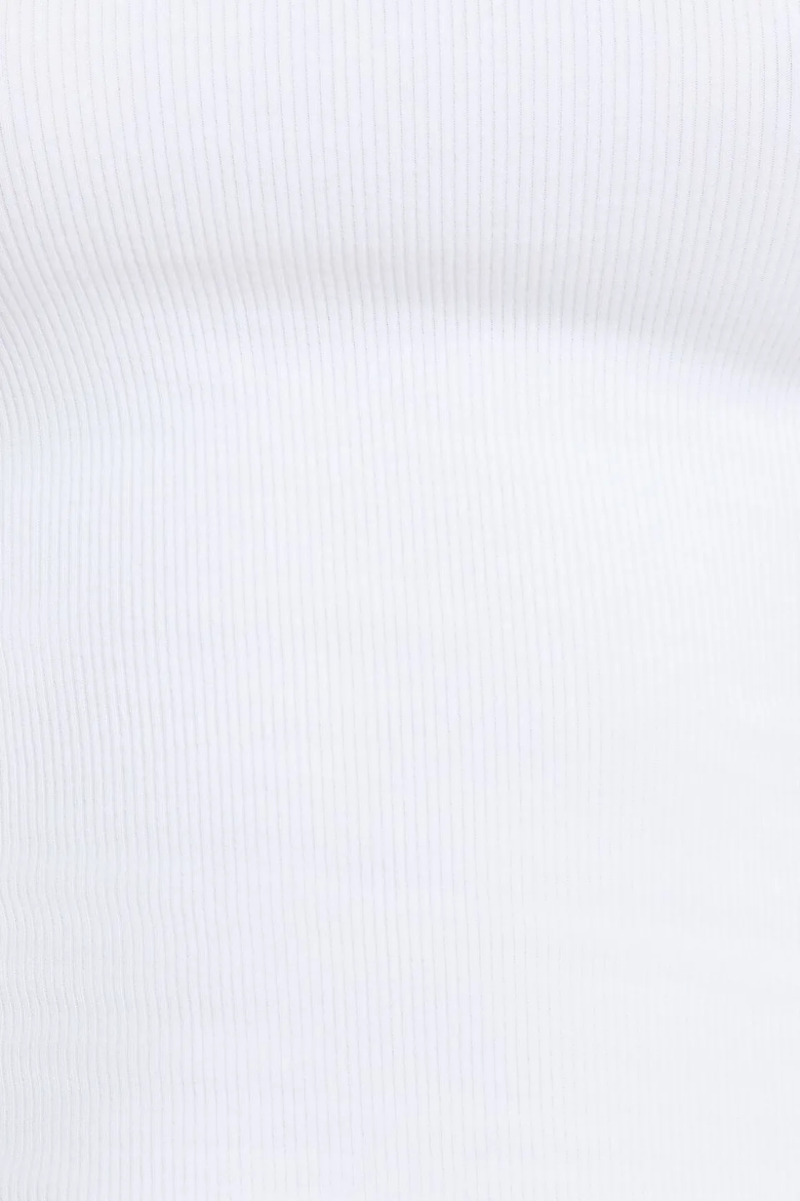 Tees & Tanks | Tees & Tanks-Dynamite Tedi Ribbed Long Sleeve T Shirt White