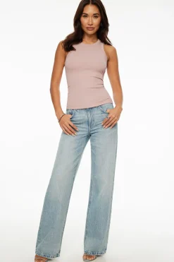 Tees & Tanks | Tees & Tanks-Dynamite Tedi Ribbed Tank Top Pink
