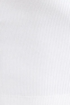 Tees & Tanks | Sleeveless Tops-Dynamite Tedi Ribbed Tank Top White