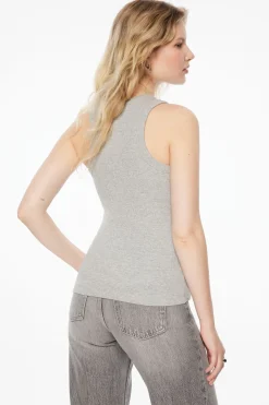 Tees & Tanks | Tees & Tanks-Dynamite Tedi Tank Top Gray