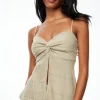 Tees & Tanks | Tees & Tanks-Dynamite Textured Flyaway Top Green