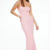 Midi & Maxi Dresses | Wedding Guest Dresses-Dynamite Textured Maxi Dress Pink