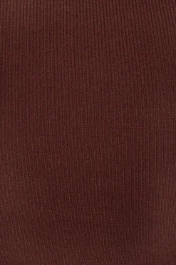 Sweaters & Cardigans | Sweaters-Dynamite Twisted Cutout Sweater Burgundy