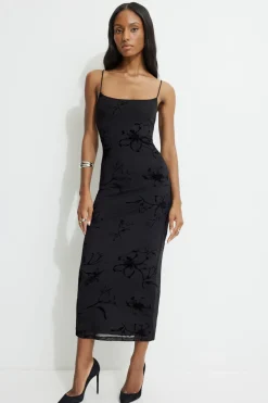 Dresses & Jumpsuits | Bestsellers-Dynamite Victoria Scoop Maxi Dress Black