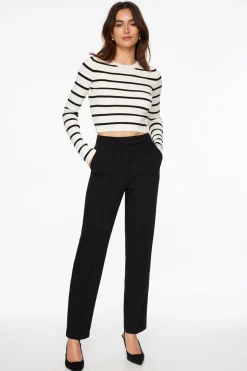 Pants | Slim Leg Pants-Dynamite Vivienne Slim Pants Black