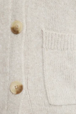 Sweaters & Cardigans | Sweaters-Dynamite V-Neck Button Cardigan Brown