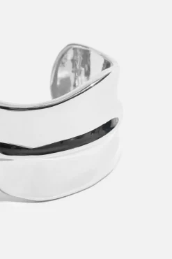 Bracelets-Dynamite Waveline Cuff Bracelet Grey