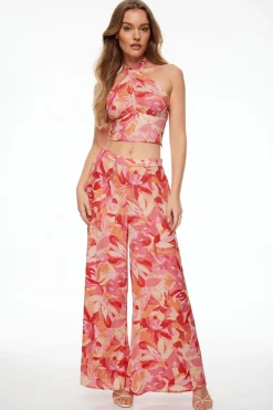 Pants | Wide Leg Pants-Dynamite Wide Leg Palazzo Pants Pink