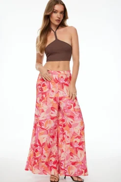 Pants | Wide Leg Pants-Dynamite Wide Leg Palazzo Pants Pink