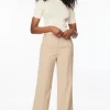 Straight Leg Pants | Short & Long Lengths-Dynamite Yasmin Straight Leg Pants Brown