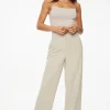 Pants | Straight Leg Pants-Dynamite Yasmin Straight Leg Pants Grey