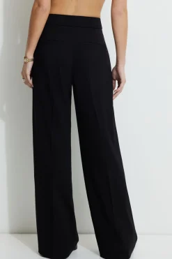 Pants | Bestsellers-Dynamite Yasmin Straight Leg Pants Black